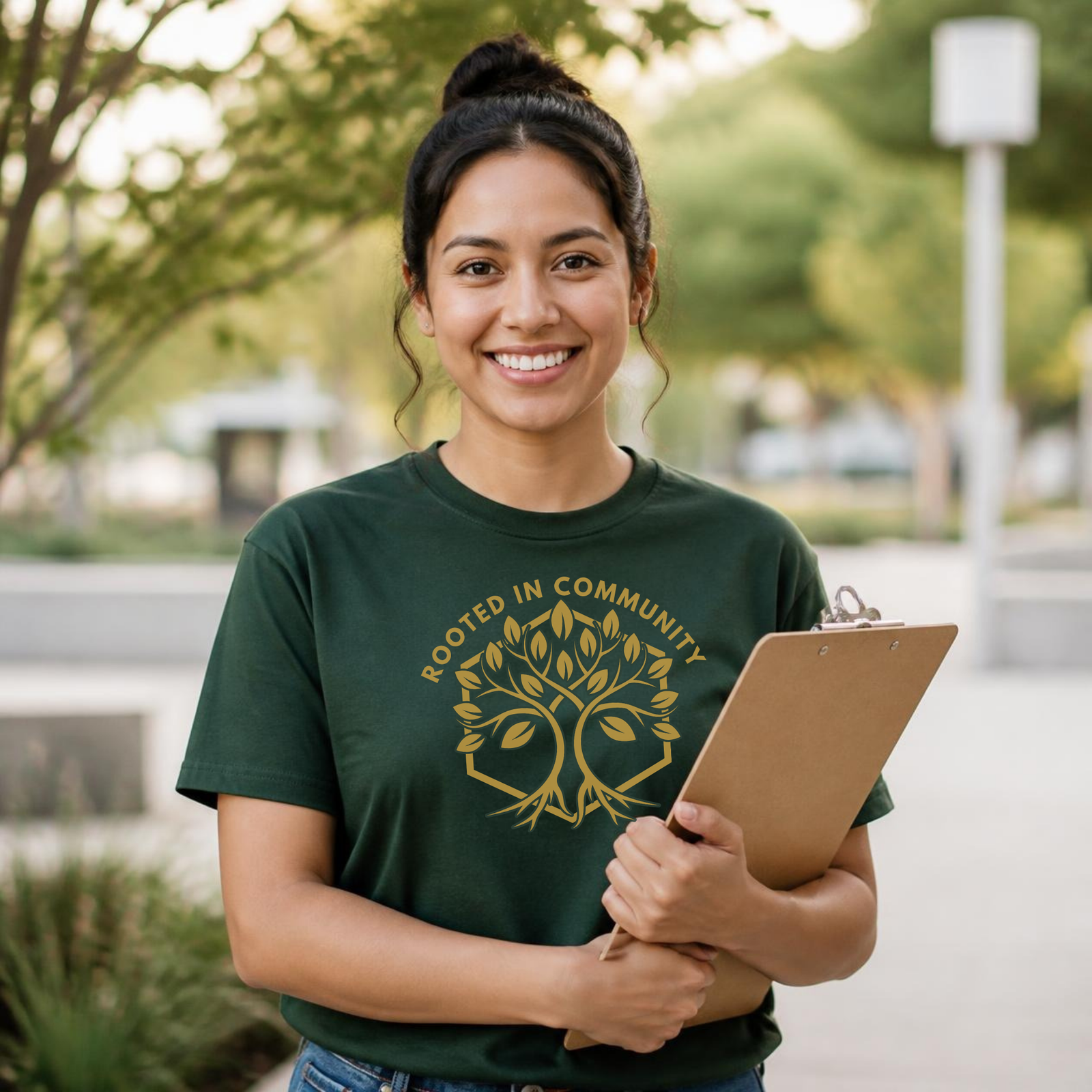 Rooted in Community Tee (Grand Seal)