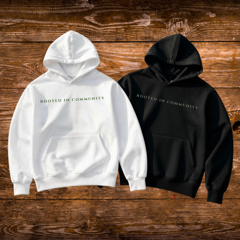 Core CHW Heavyweight Hoodie – "Rooted In Community"